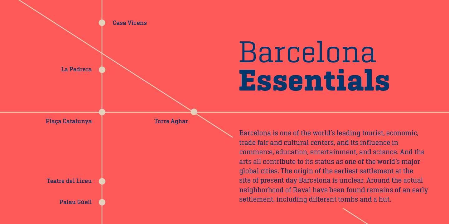 Example font Geogrotesque Slab #10